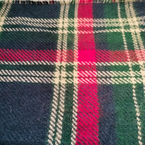 Altar’d State Women's Scarf Tassel Plaid Checks Houndstooth Reversible TAG - Picture 7 of 11